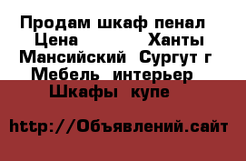 Продам шкаф пенал › Цена ­ 2 500 - Ханты-Мансийский, Сургут г. Мебель, интерьер » Шкафы, купе   